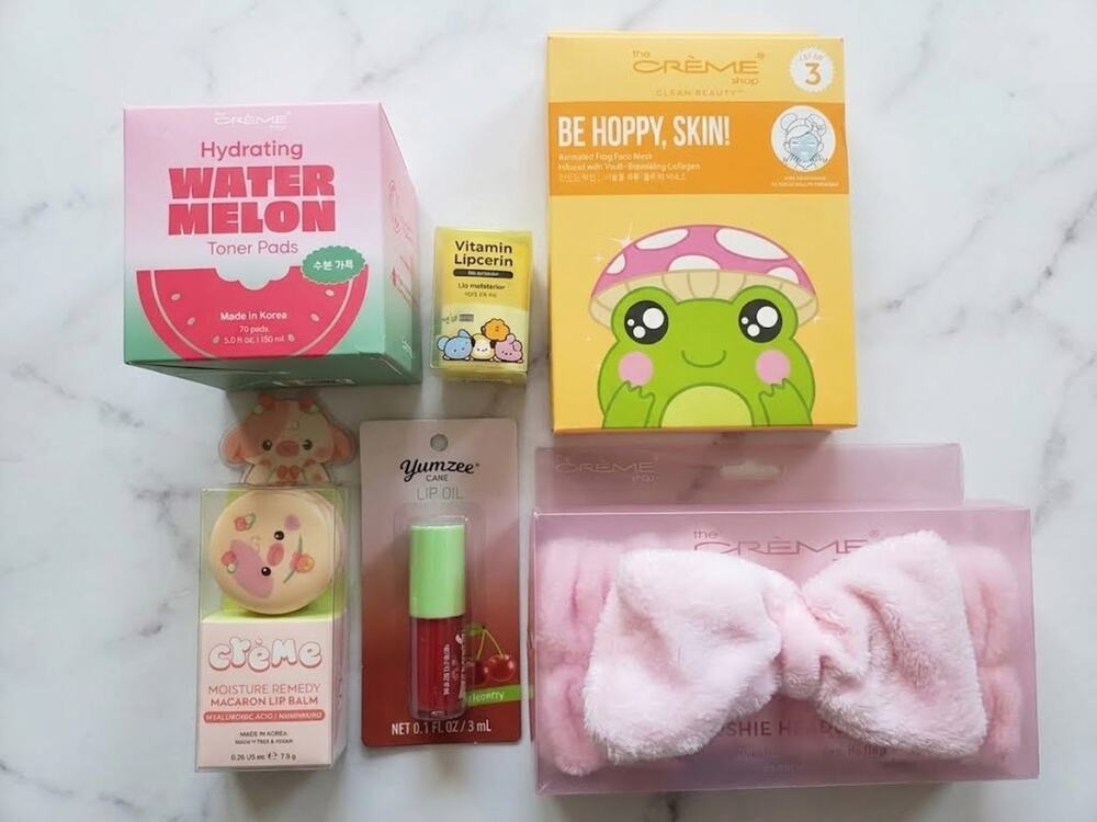 Mixed Beauty Lot The Creme Shop Watermelon Toner Pads BT21 My Melody NWT